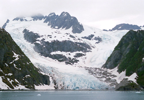 A side glacier